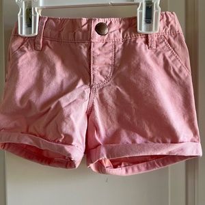 Girl's - 3T - Old Navy Pink Cotton Shorts